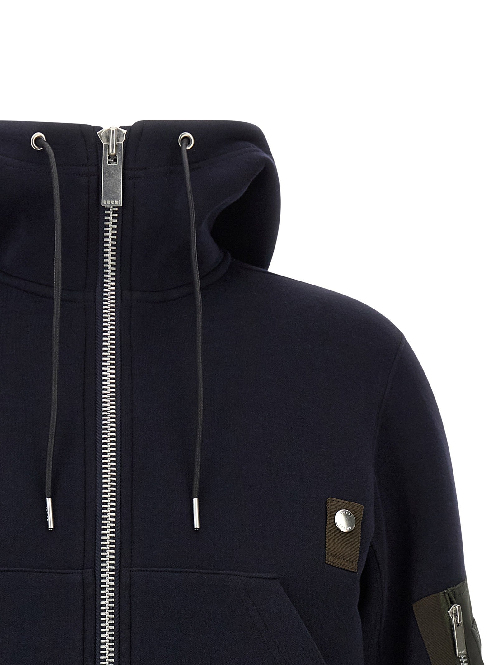 Sacai Sponge Bomber Jacket Blue
