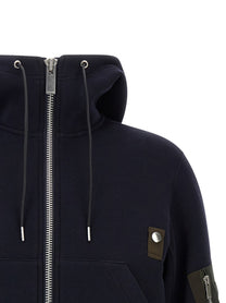 Sacai Sponge Bomber Jacket Blue