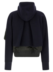Sacai Sponge Bomber Jacket Blue