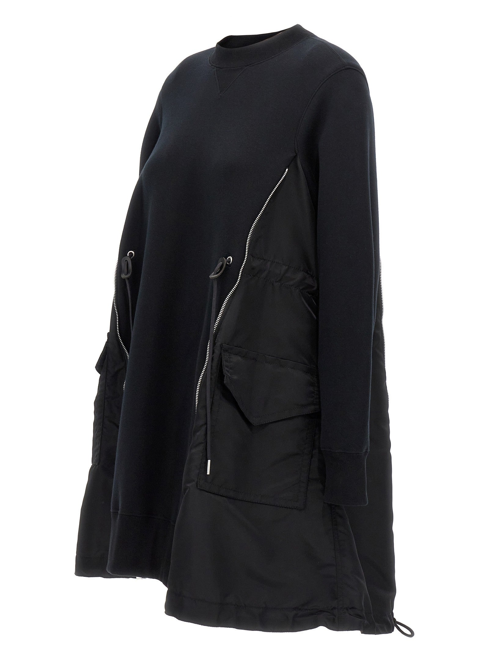Sacai Sponge Dress Black