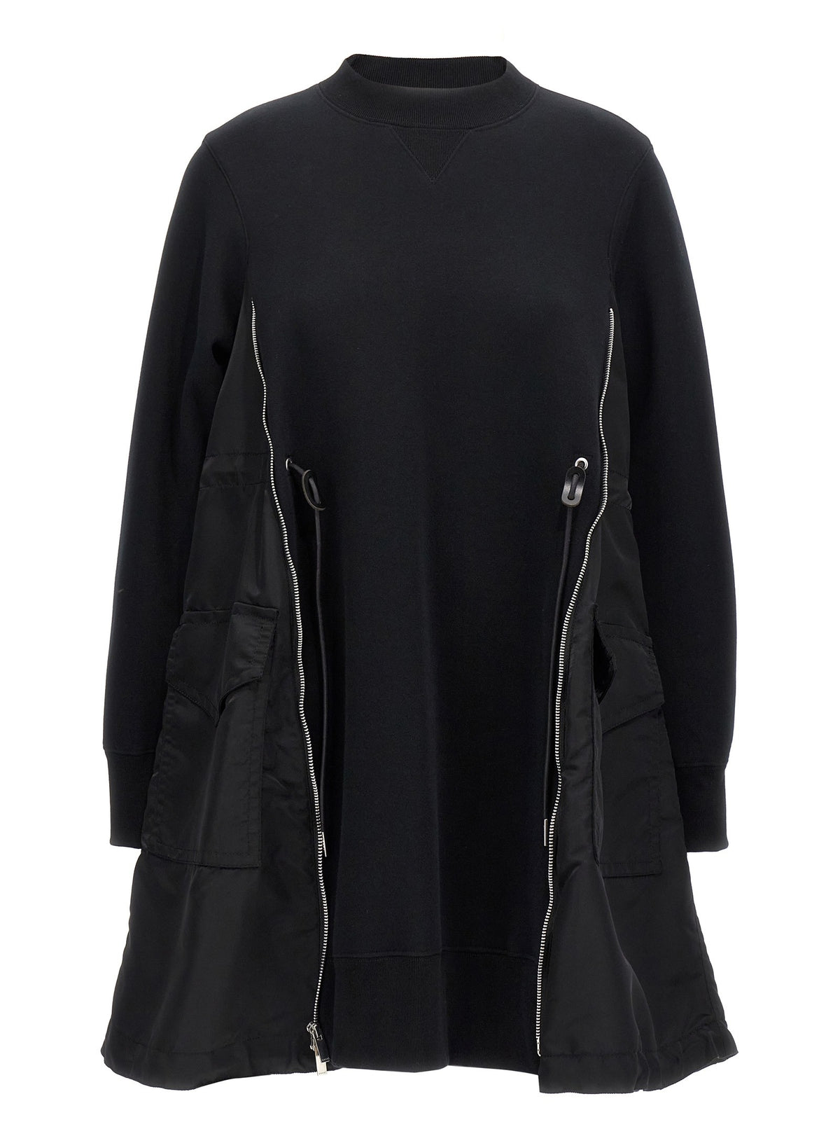 Sacai Sponge Dress Black