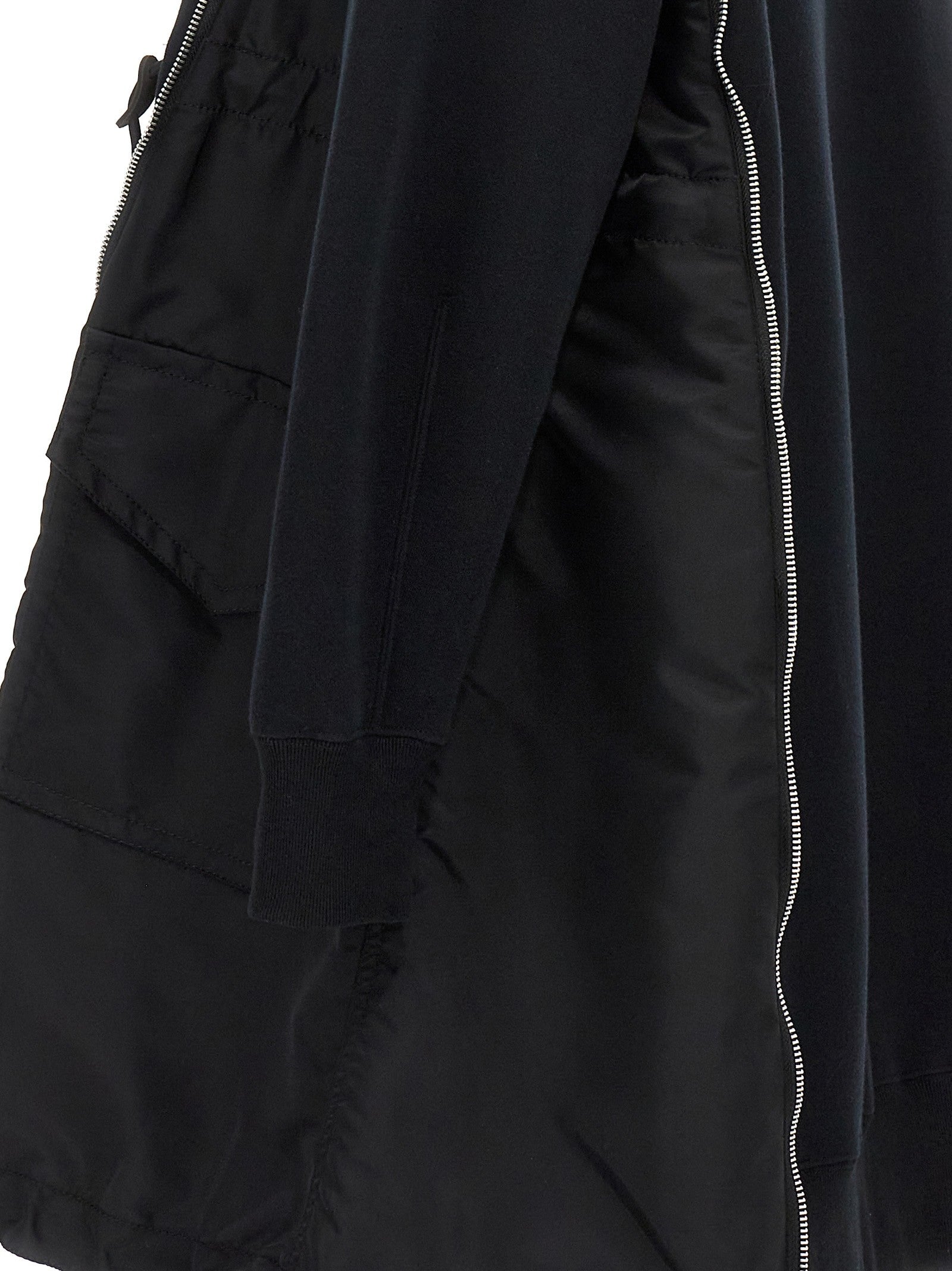 Sacai Sponge Dress Black