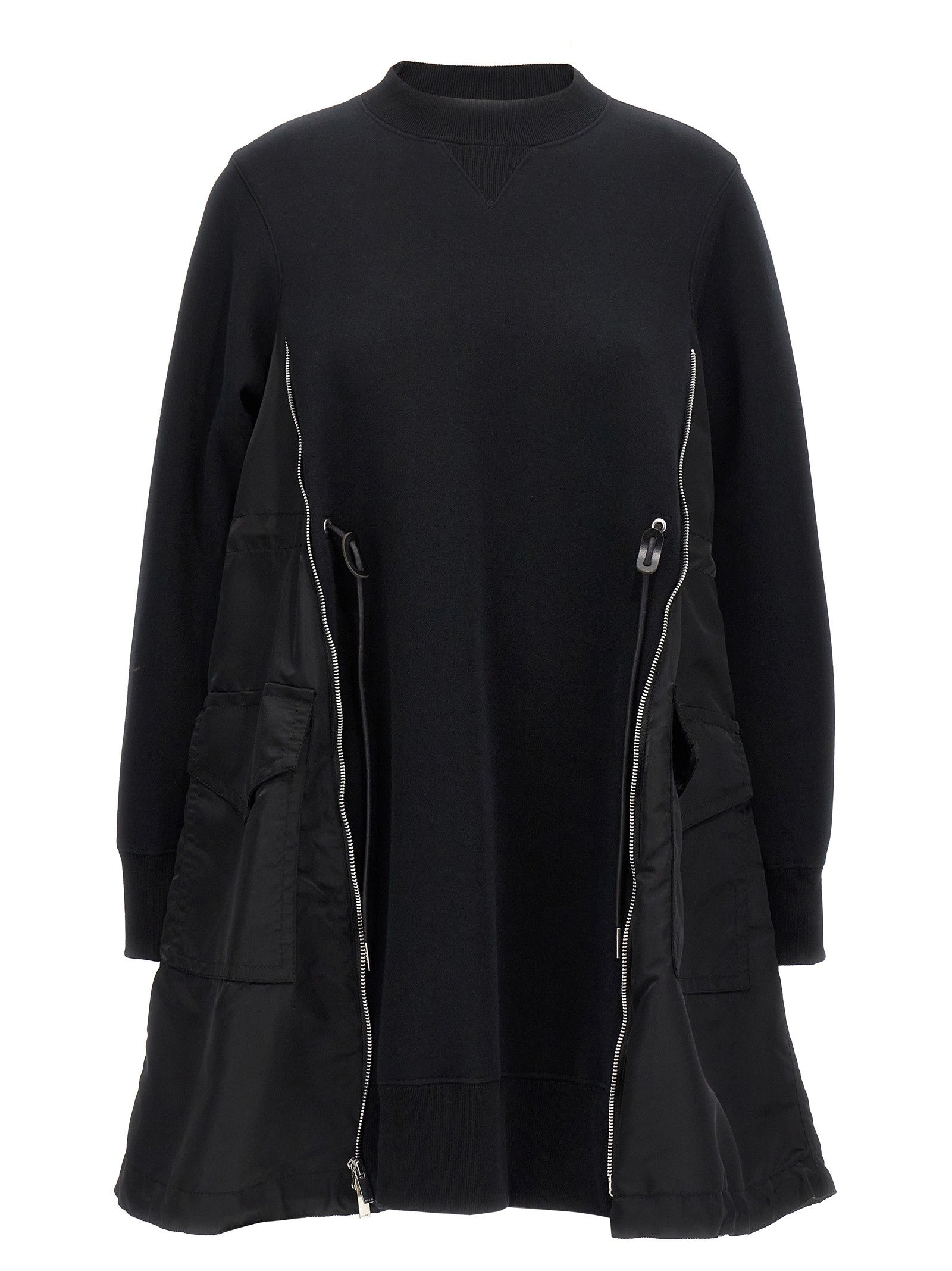 Sacai Sponge Dress Black