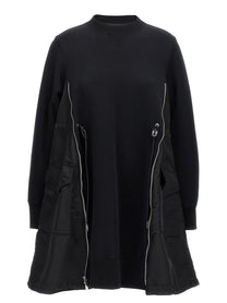 Sacai Sponge Dress Black