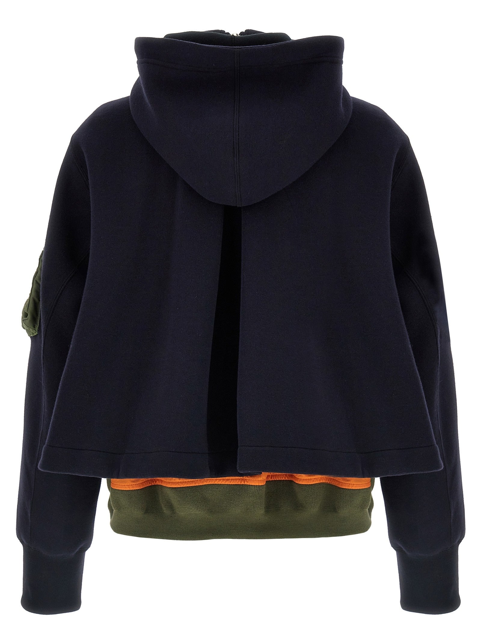 Sacai Sponge Hoodie Gold