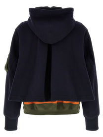 Sacai Sponge Hoodie Gold