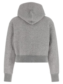 Sacai Sponge Hoodie Grey