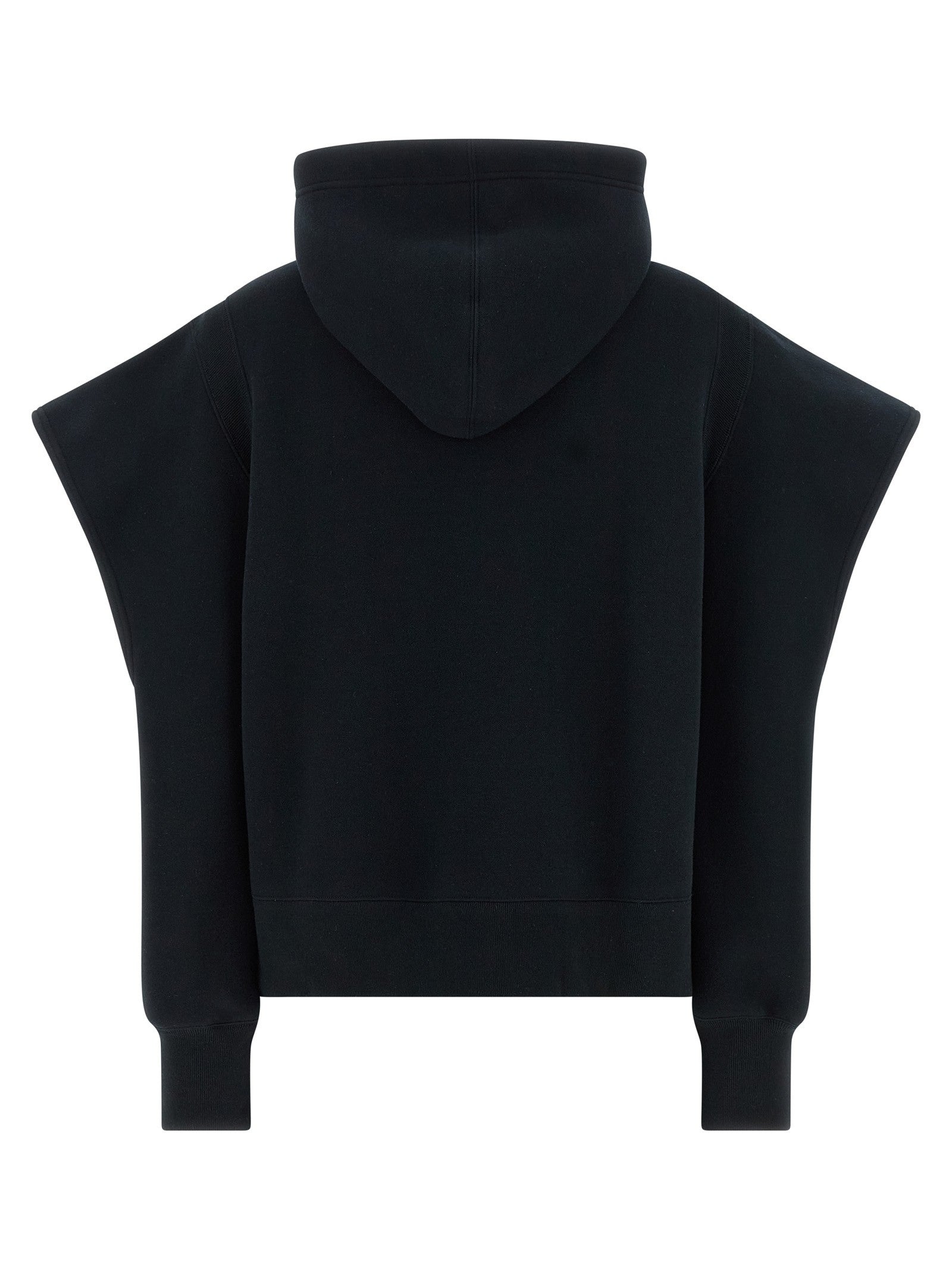 Sacai Sponge Hoodie Black
