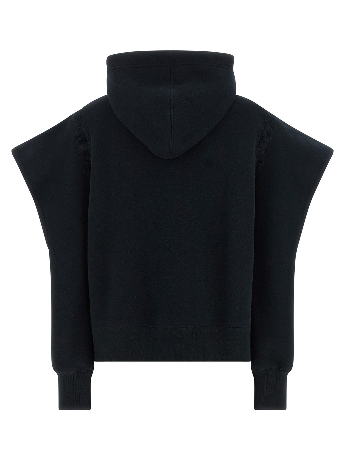 Sacai Sponge Hoodie Black, view 2