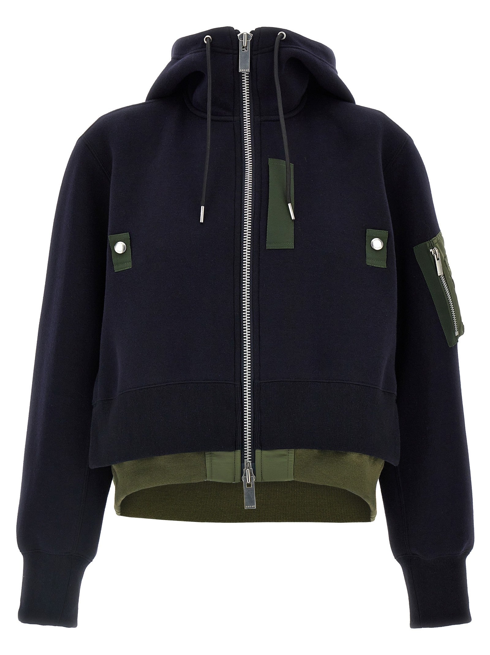Sacai Sponge Hoodie Gold