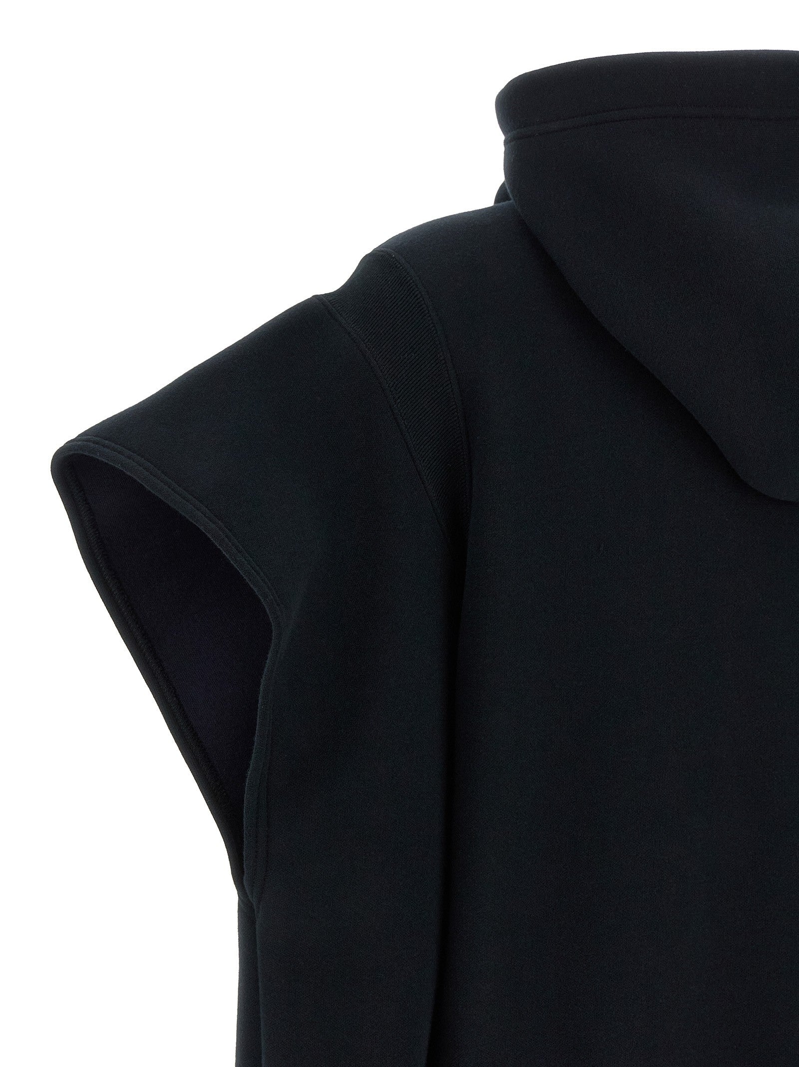 Sacai Sponge Hoodie Black