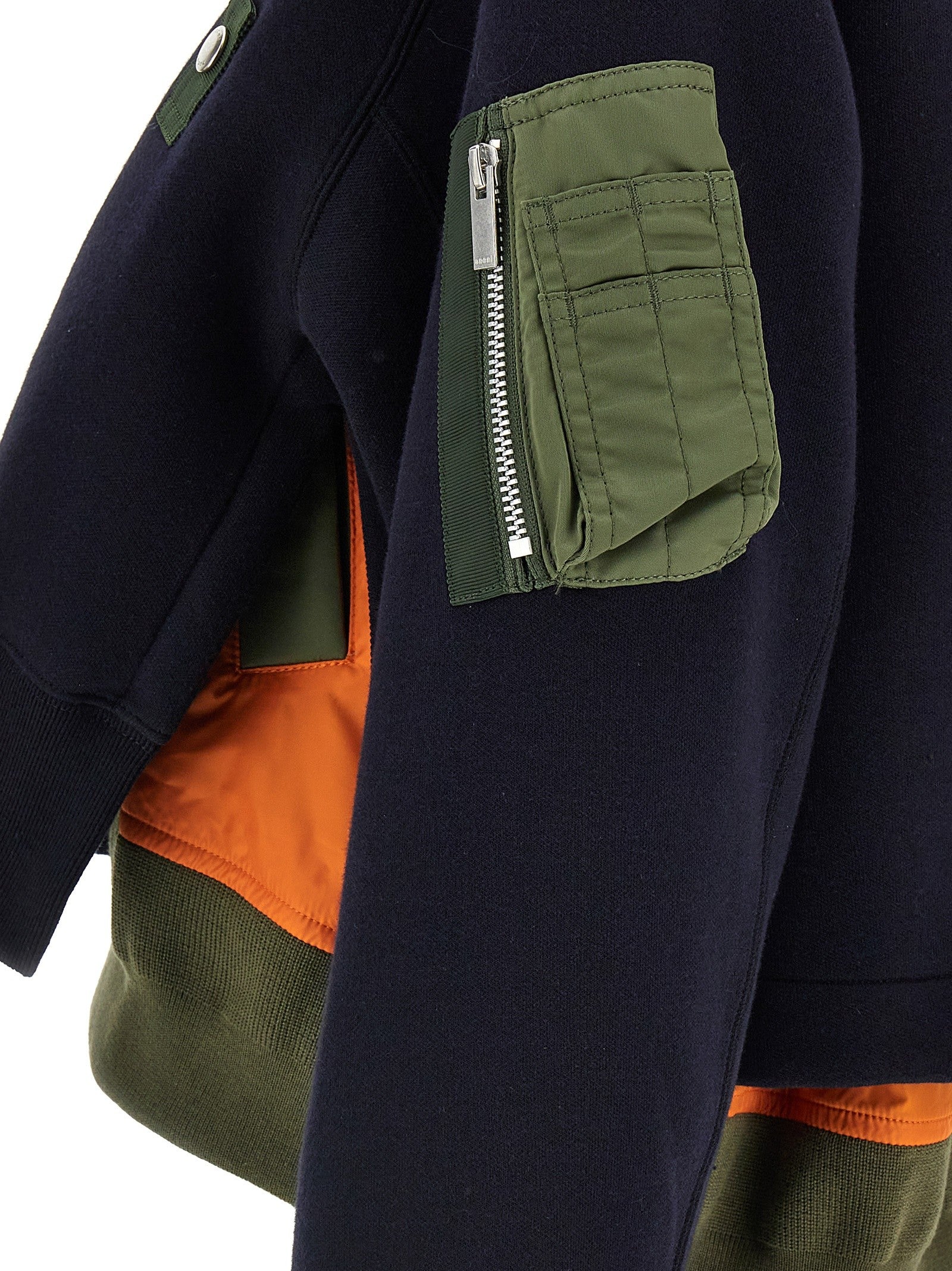 Sacai Sponge Hoodie Gold