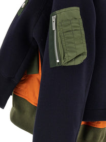 Sacai Sponge Hoodie Gold