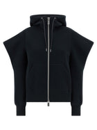 Sacai Sponge Hoodie Black