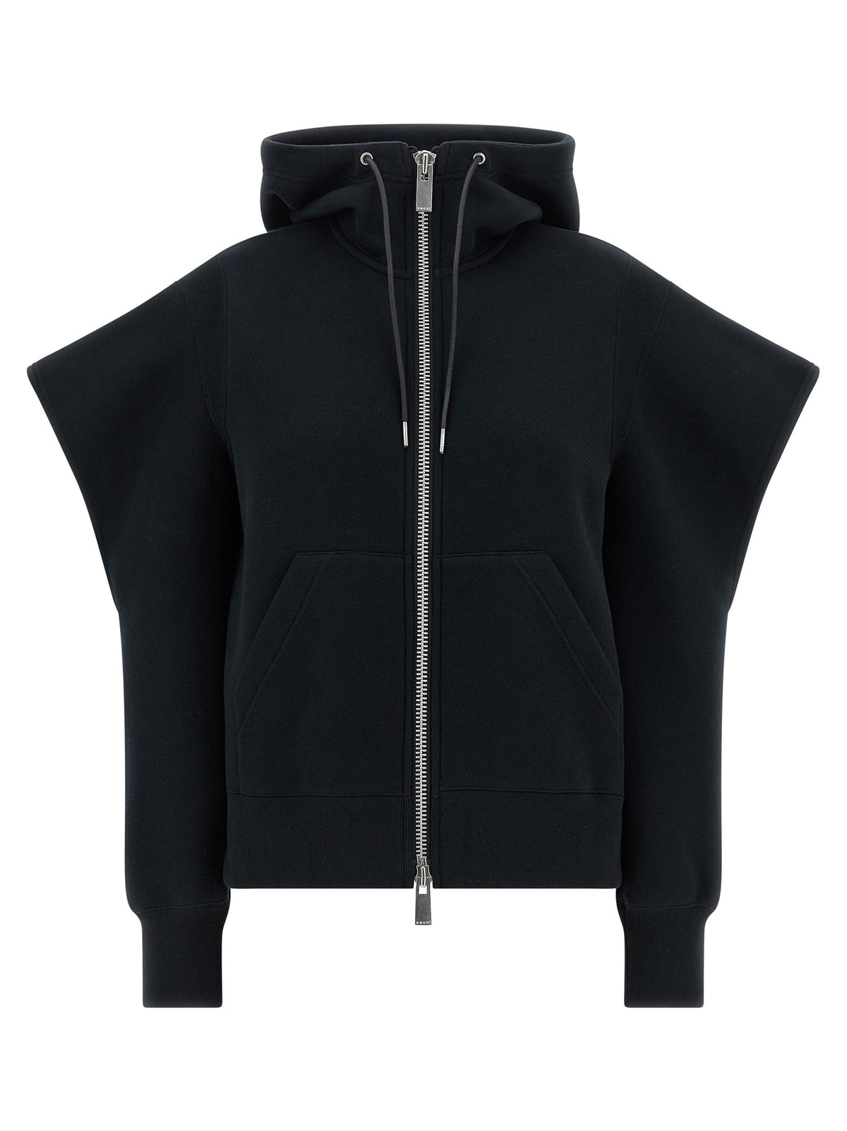 Sacai Sponge Hoodie Black
