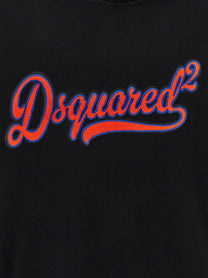 Dsquared2 Sponge Patch Hoodie Black