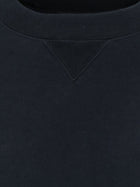 Sacai Women's Sponge Sweat Cotton Blend Sweater Black, view 3