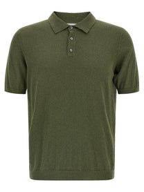 Roberto Collina Spongy Effect Polo Shirt Green
