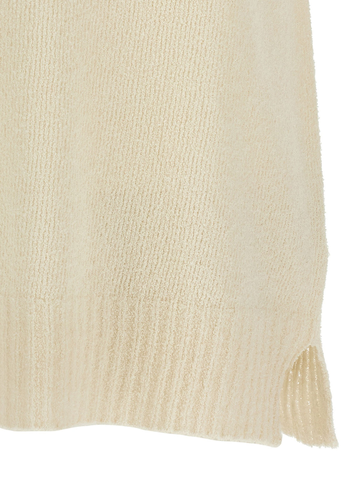 ma' ry' ya Spongy Effect Polo Shirt Beige