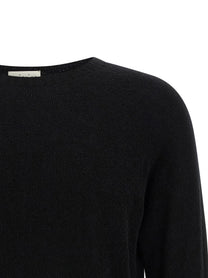 Ma'Ry'Ya Spongy Effect Sweater Black