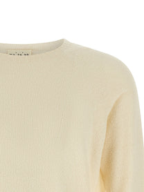 ma' ry' ya Spongy Effect Sweater Beige