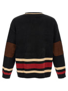 FOUND Sport Club Varsity Sweater Black, view 2