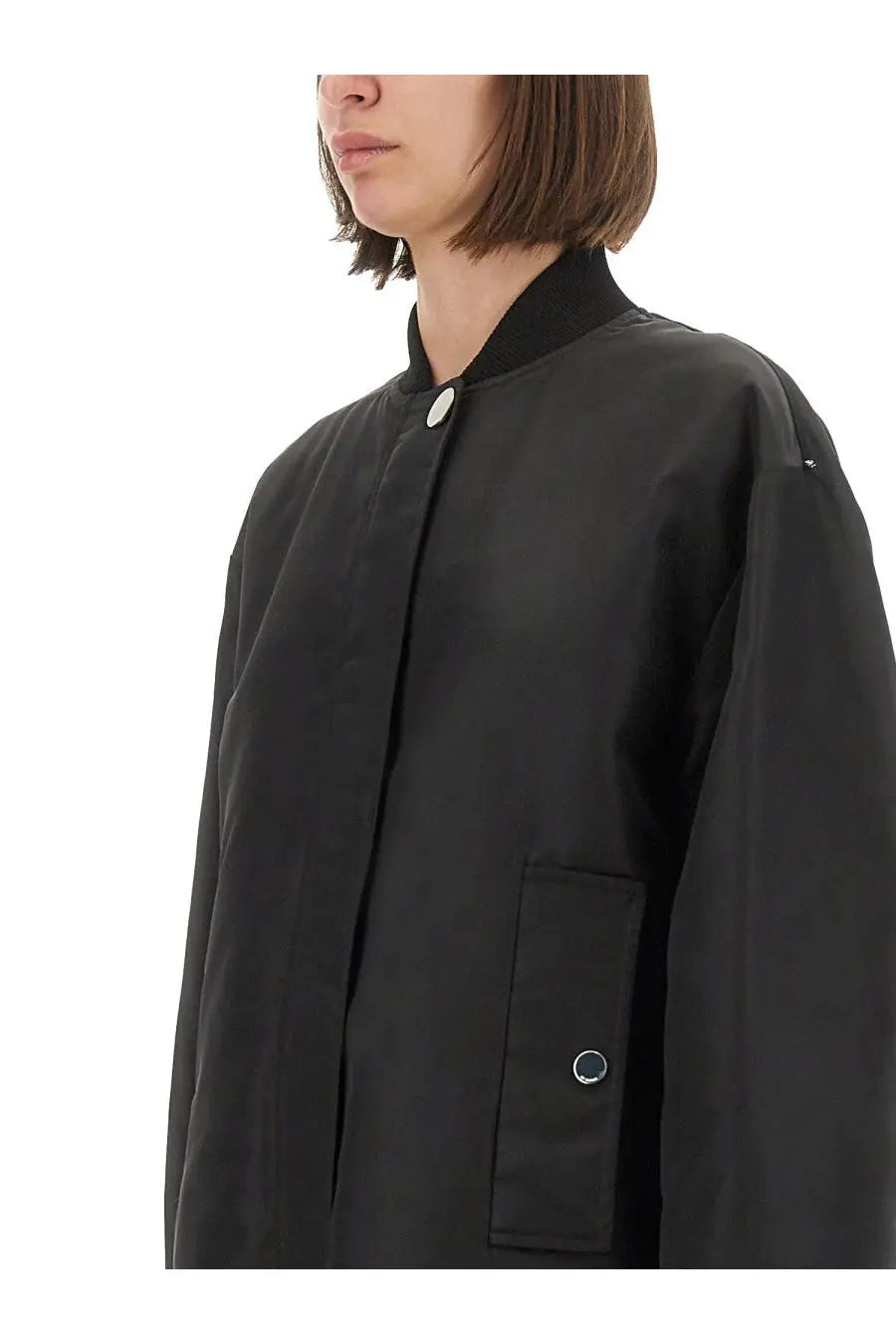 Sportmax Women's Bomber Agape Black, view 4