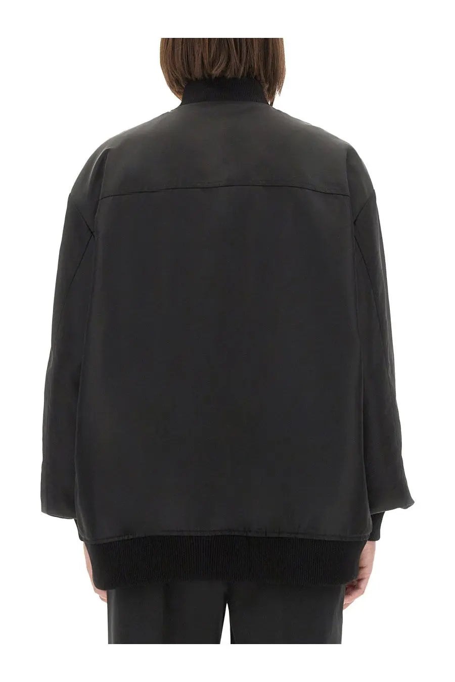 Sportmax Women's Bomber Agape Black, view 3