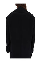 Sportmax Women's Double Breasted Coat Black, view 3