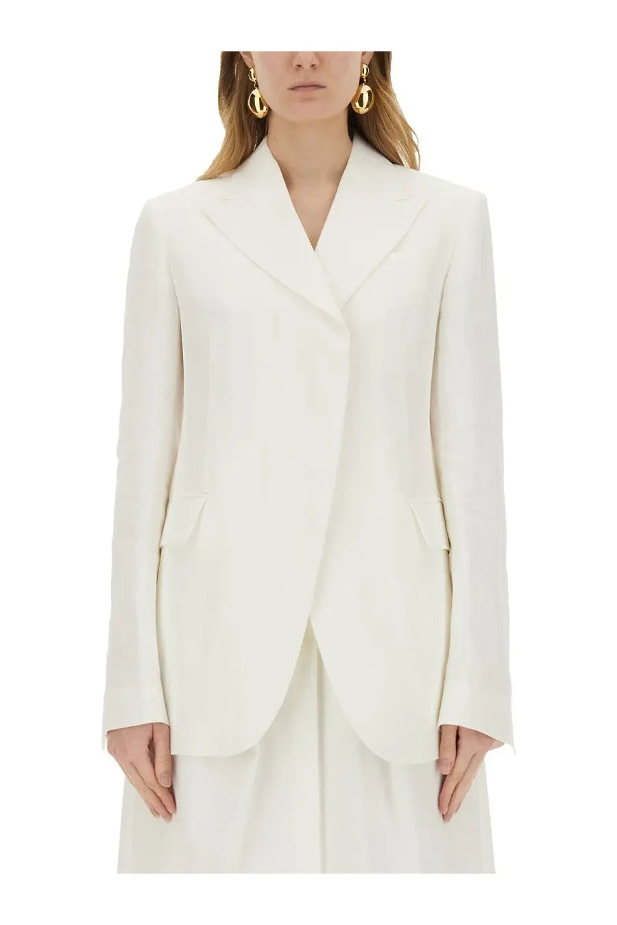 Sportmax Women's Jacket Cera White