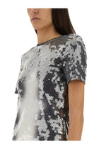Sportmax Women's Kibbutz Sequined Top Black, view 4