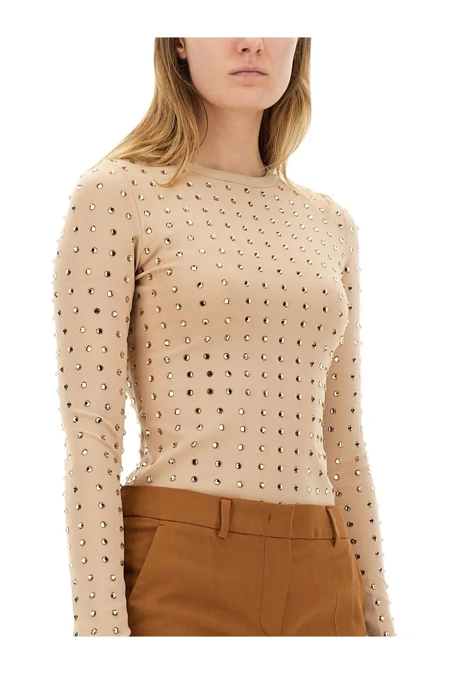 Sportmax Women's Negus Top Beige, view 4