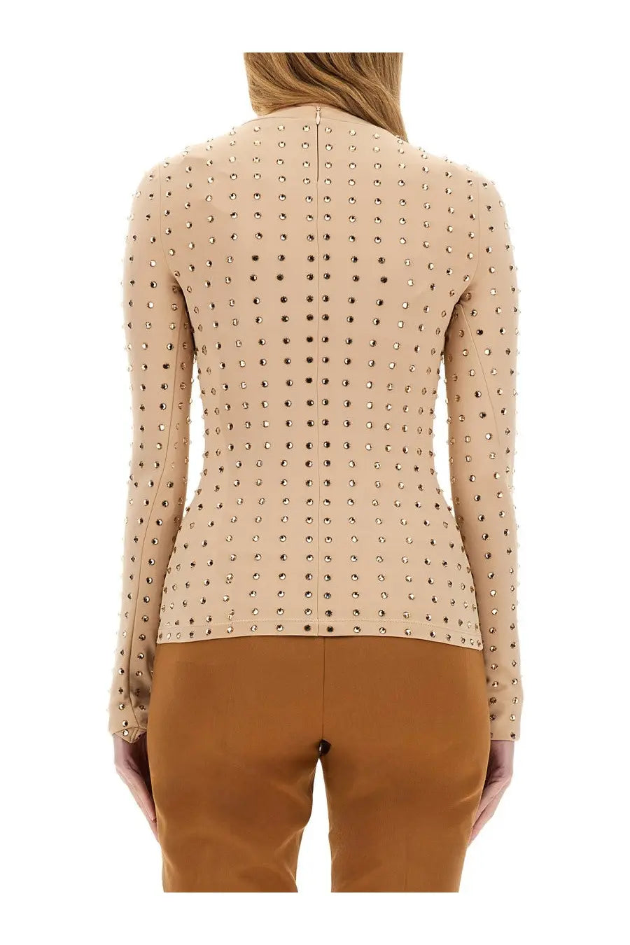 Sportmax Women's Negus Top Beige, view 3