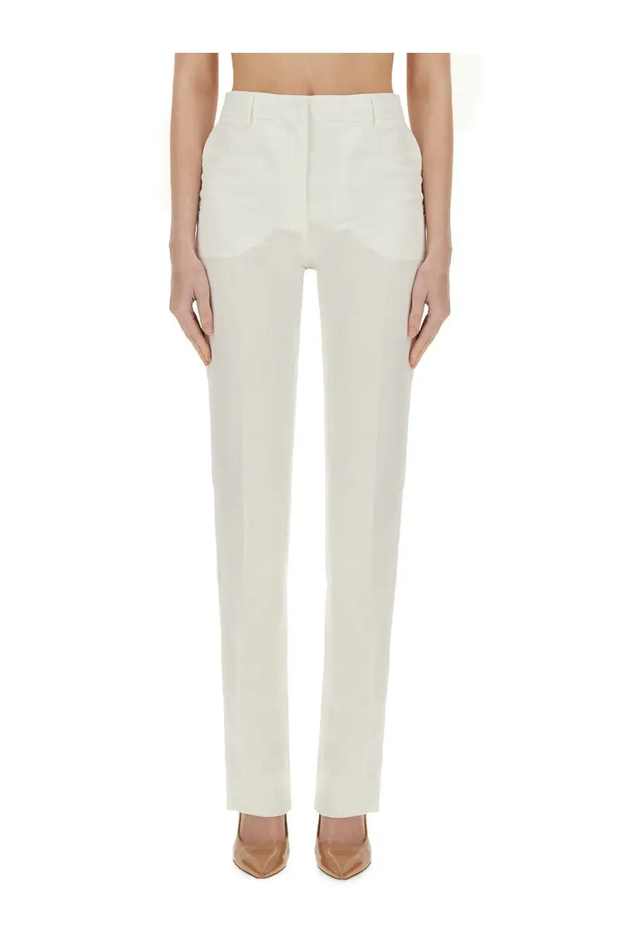 Sportmax Women's Pants Raoul White