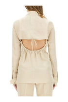 Sportmax Women's Shirt THEORY12 Beige, view 3