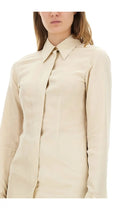Sportmax Women's Shirt THEORY12 Beige, view 4
