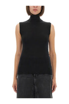 Sportmax Women's Sleeveless Vertigo Jersey Black