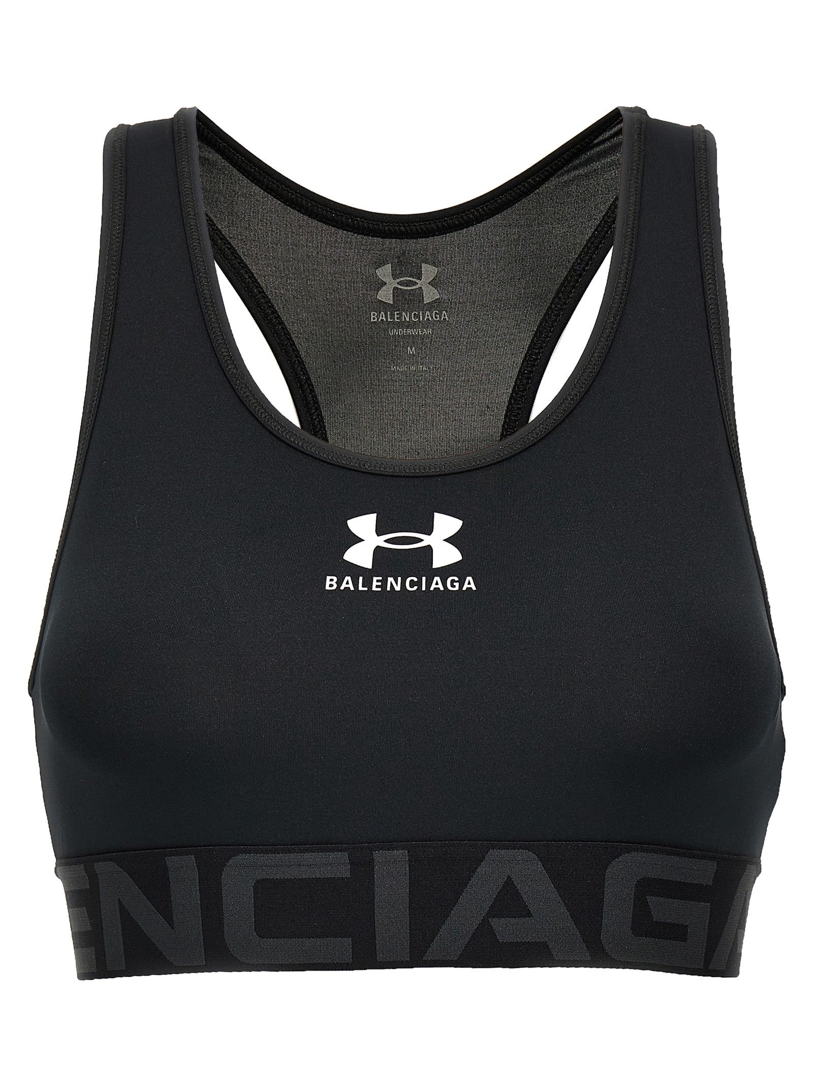 Balenciaga Sports Top Under Armour® Black
