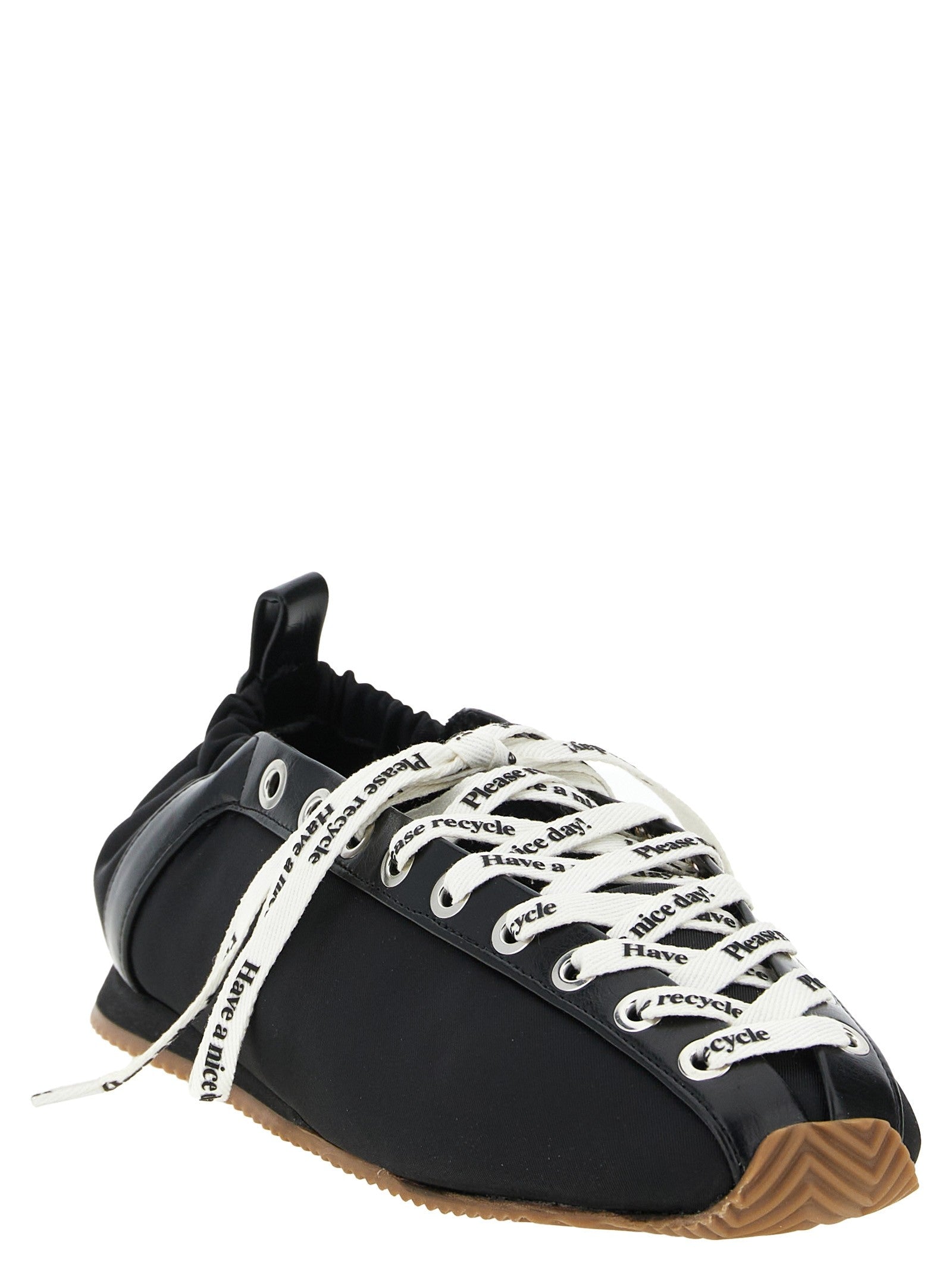 Ganni Sporty Ballet Flats Black