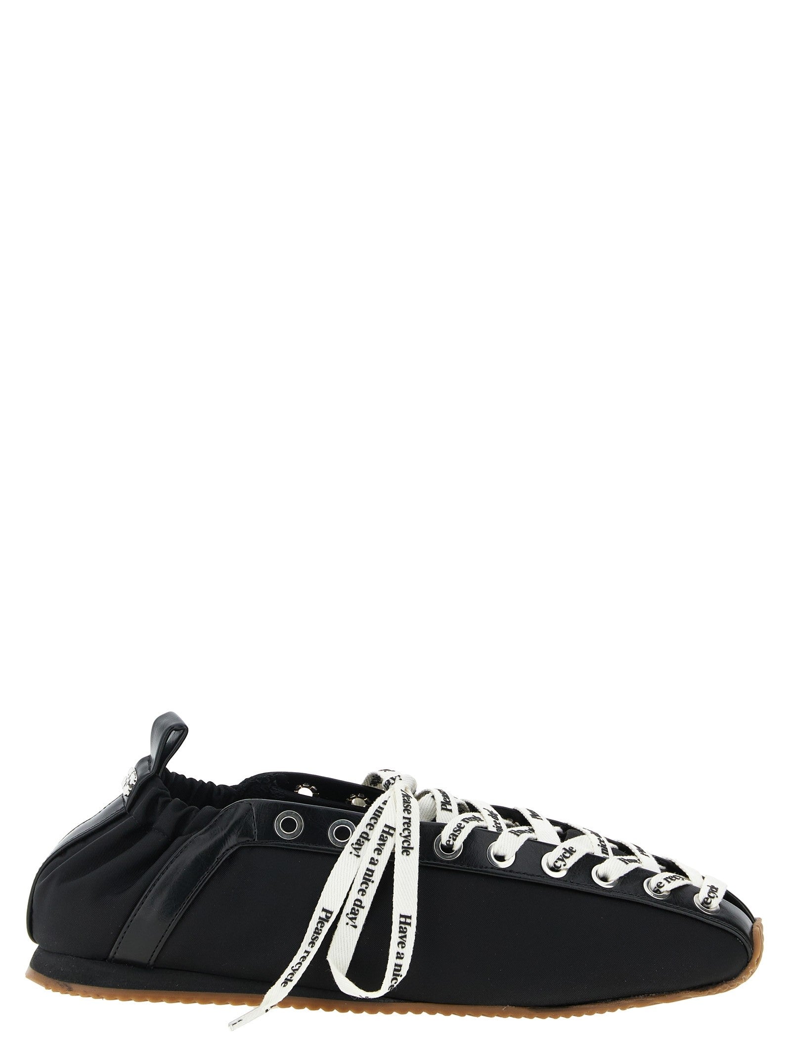 Ganni Sporty Ballet Flats Black