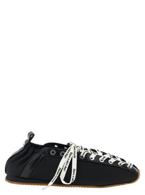 Ganni Sporty Ballet Flats Black