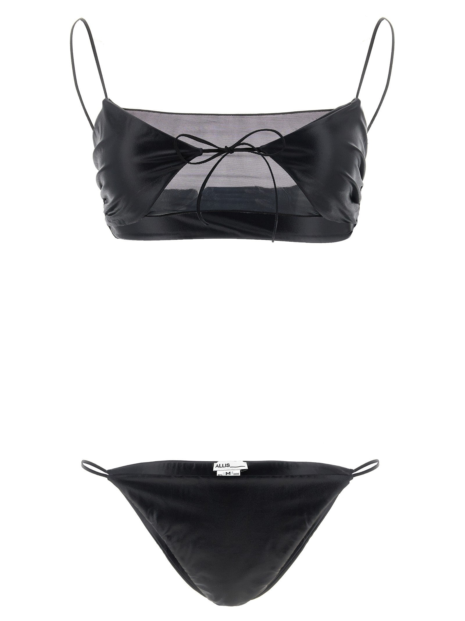 Allis Sporty Mesh Bikini Black