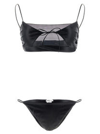 Allis Sporty Mesh Bikini Black