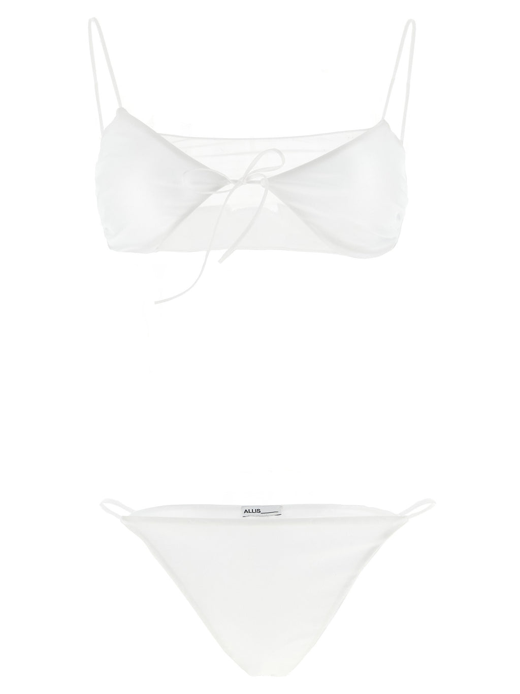 ALLIS Sporty Mesh Bikini White