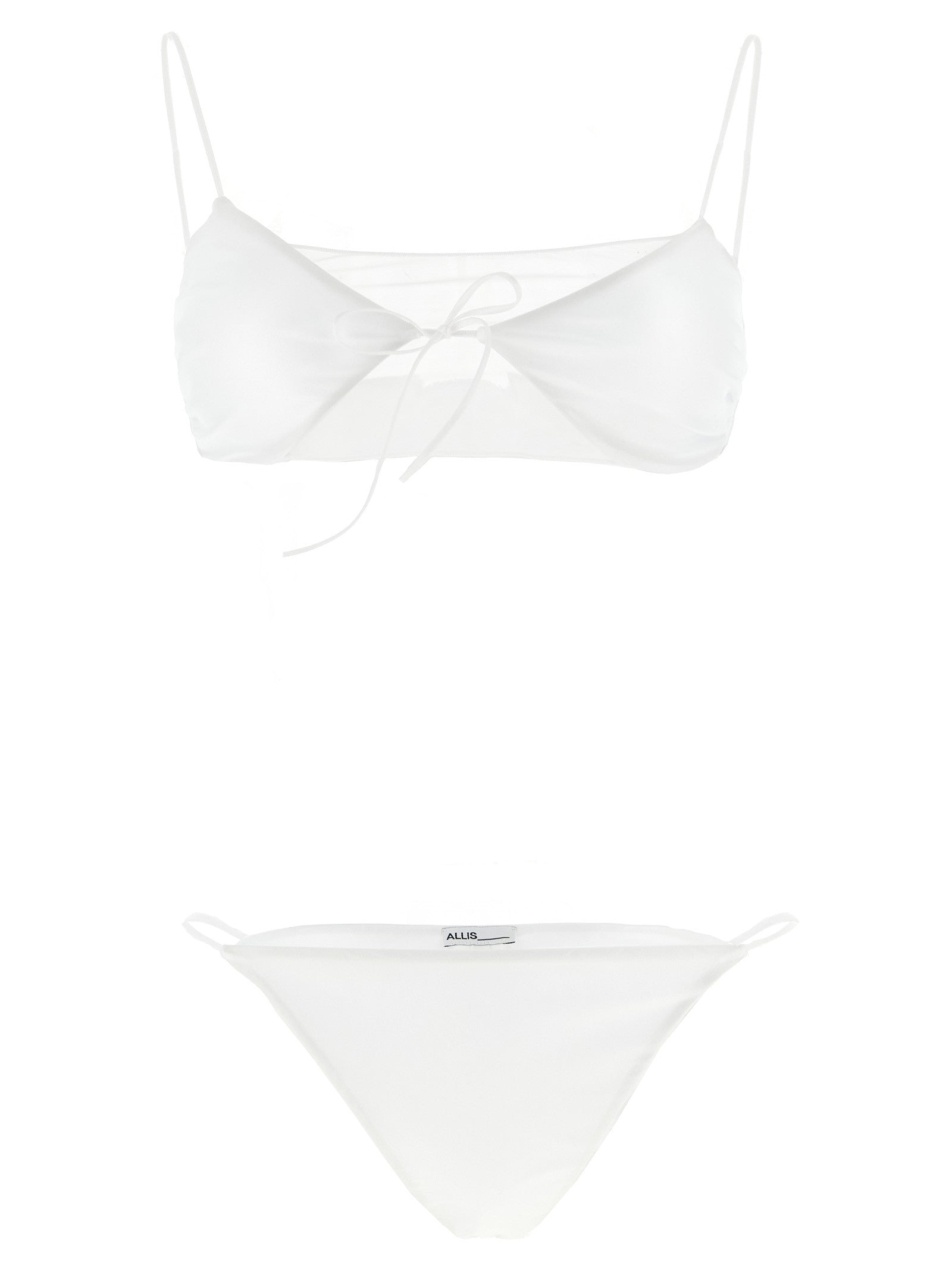 Allis Sporty Mesh Bikini White