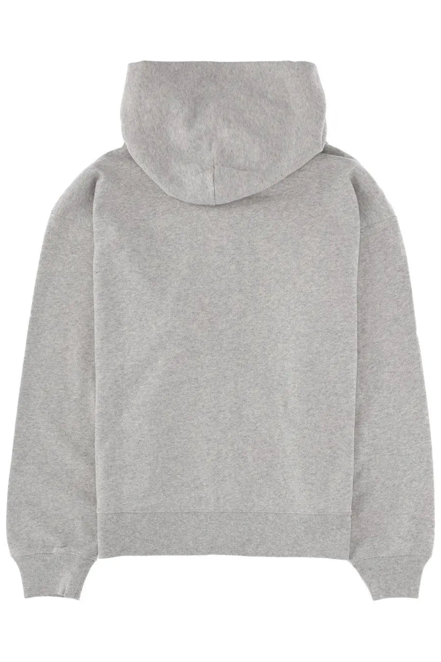 Sporty &amp; Rich unisex nyrc sweatshirt grey heather gray hooded sweatshirt with soft textured fabric and ribbed cuffs