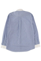 Sporty &amp; Rich Unisex Striped Shirt Blue, view 2