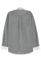 Sporty &amp; Rich Unisex Striped Shirt Green, view 2