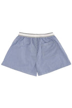 Sporty &amp; Rich Unisex Striped Shorts Blue, view 2