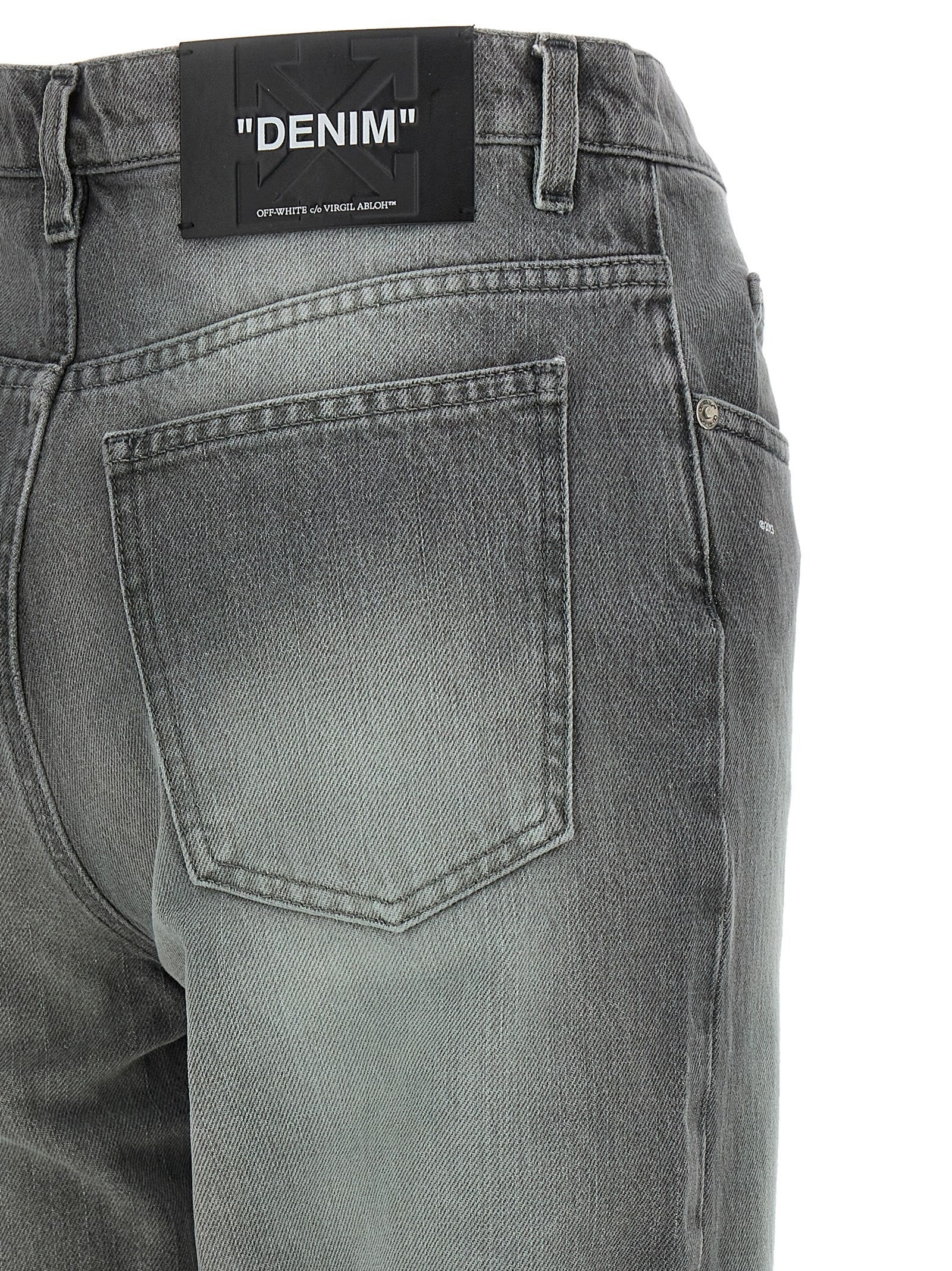 Off-White Spray New Meteor Jeans Grey